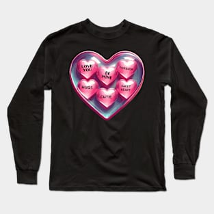 Valentine's Day Hearts Long Sleeve T-Shirt